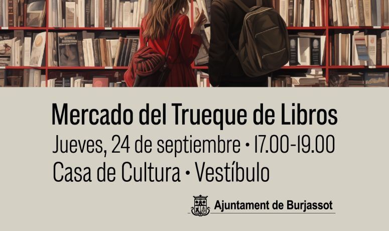 Mercado del Trueque literario de las Bibliotecas Municipales de Burjassot