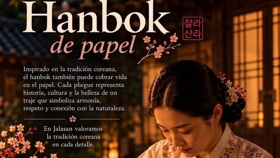 Taller de hanbok de papel