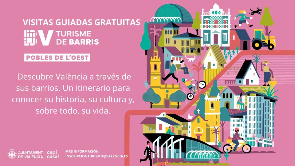 Rutas guiadas por Benimàmet-Beniferri-Pobles de l'Oest