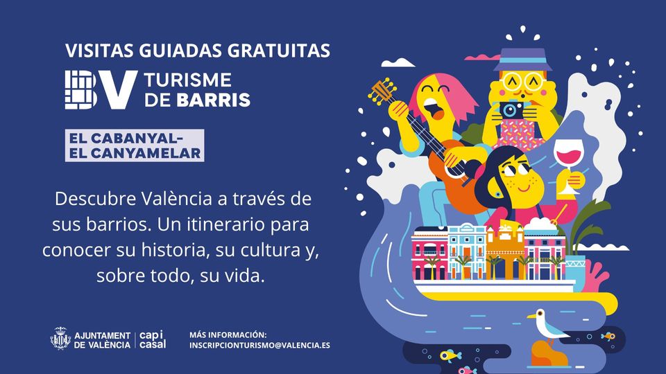 El Cabanyal-El Canyamelar-Cap de França - Ruta guiada en valenciano