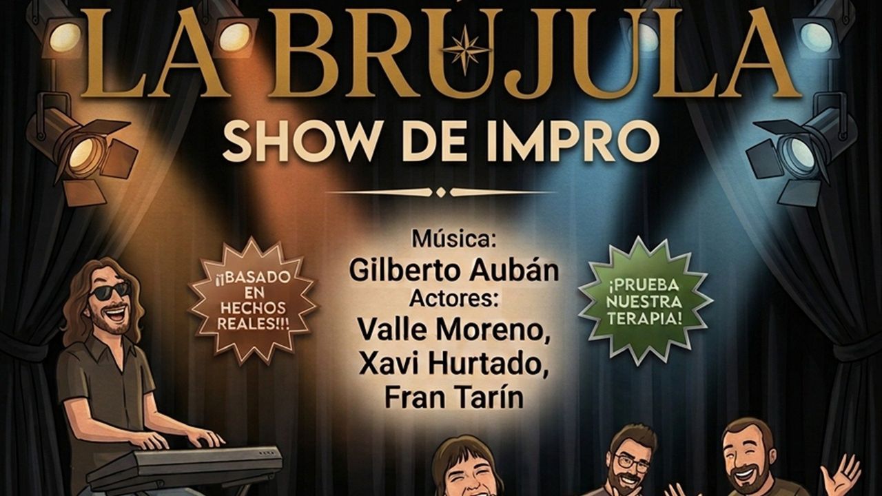 La Brújula: teatro de improvisación + piano en directo