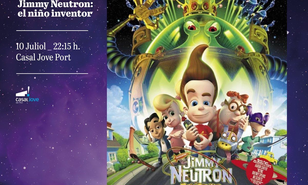 Proyección de 'Jimmy Neutron: El Niño Inventor'