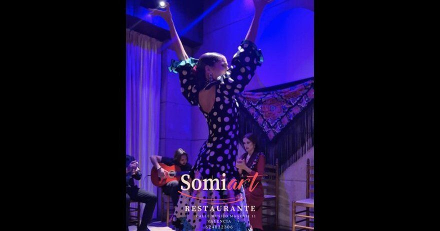 Flamenco en Vivo en Restaurante Somiart