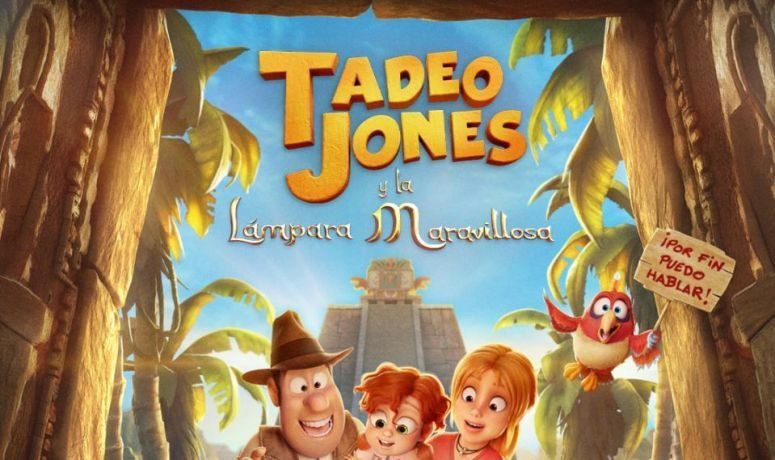 Proyección de Tadeo Jones y la lámpara maravillosa