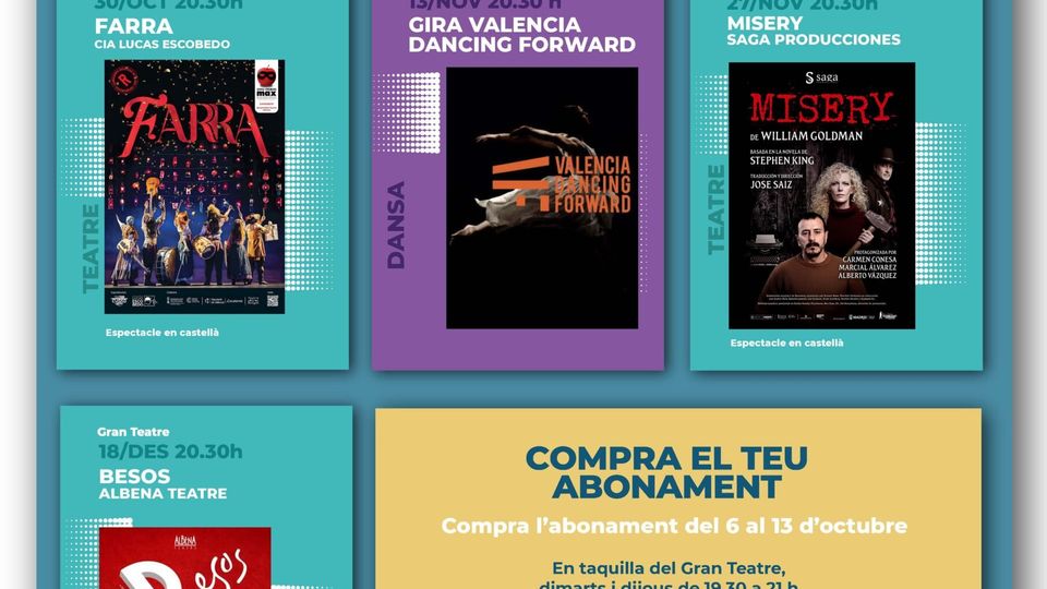 Abonament teatral de tardor