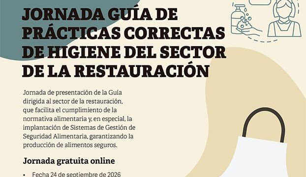 Jornada de presentación de la guía de prácticas correctas de higiene del sector de la restauración