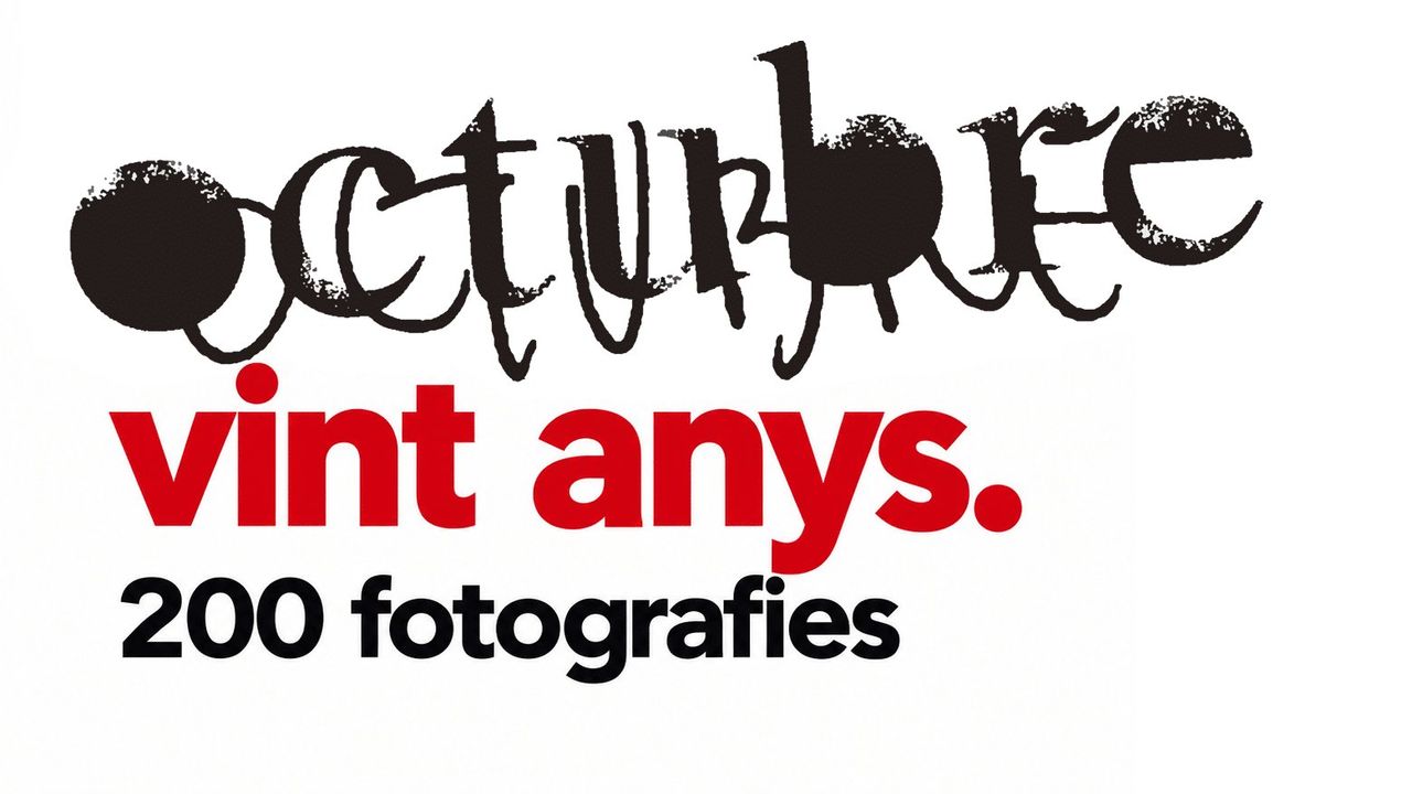 Inauguración de la exposición L’Octubre. 20 años. 200 fotografías