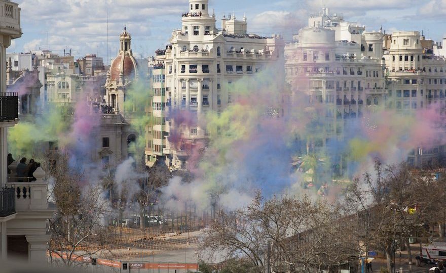 Balcón para la Mascletà de Valencia