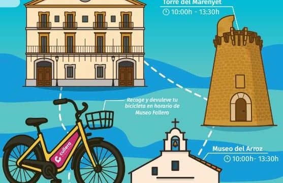 Visita los museos de Cullera en bicicleta