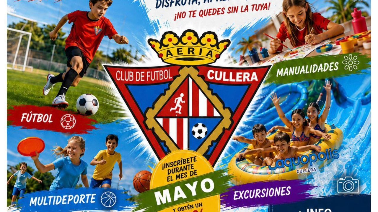 Campus de verano en el Club de Fútbol Cullera
