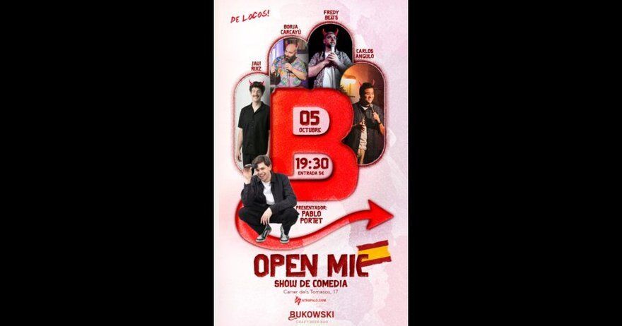 OPEN MIC DE LOCOS! BUKOWSKY