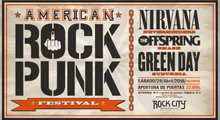 Festival de Tributos AMERICAN ROCK STARS (Ayora)