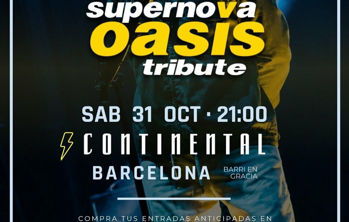 Tributo a Oasis, por Supernova, en Radio City