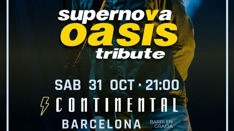 Tributo a Oasis, por Supernova, en Radio City
