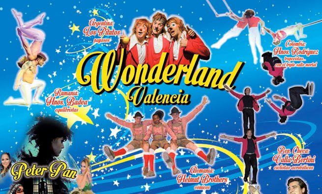 Navidad en el Gran circo Wonderland en Valencia