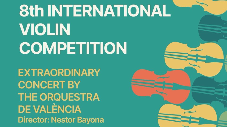 Concierto extraordinario de la Orquesta de València en la final del Concurso Internacional de Violín CullerArts