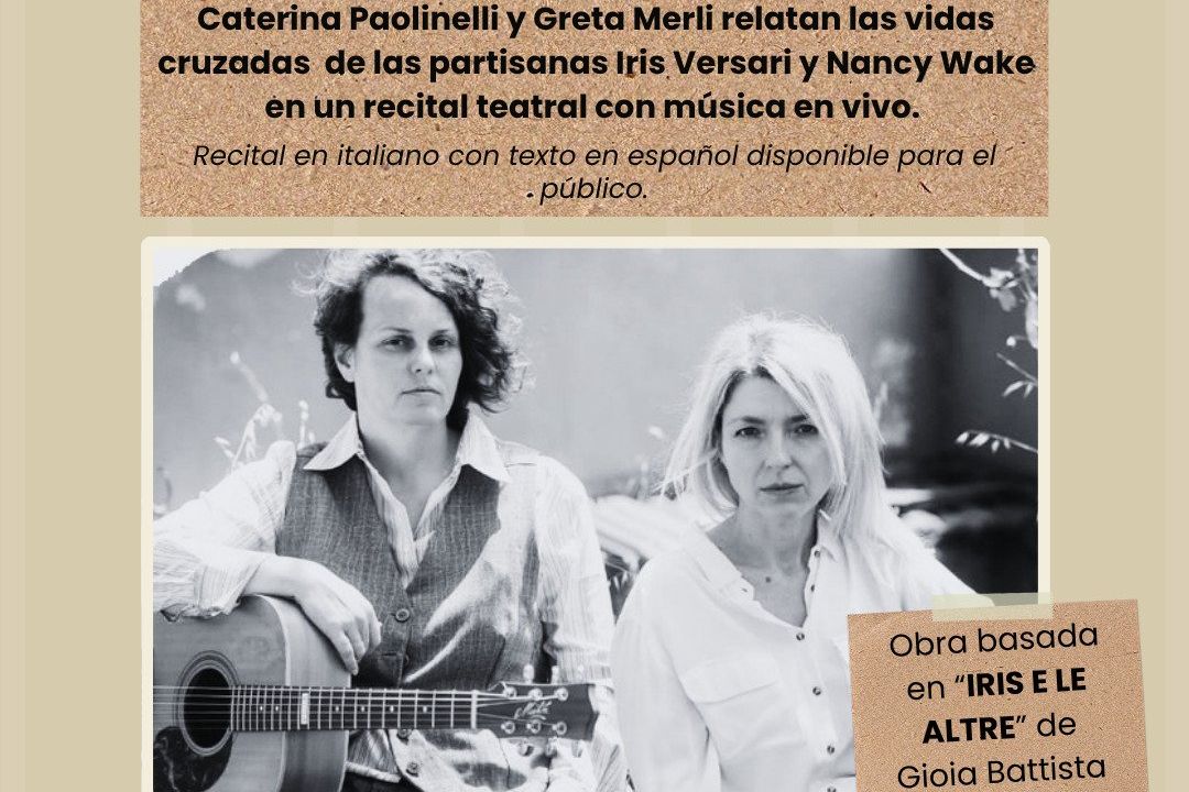 Storie di libertà e rivoluzione (Historias de libertad y revolución) - recital teatral con música en directo