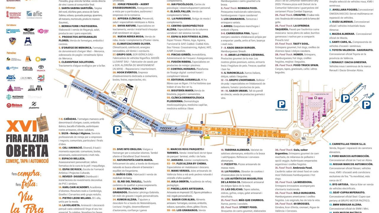 XVI Fira Alzira Oberta