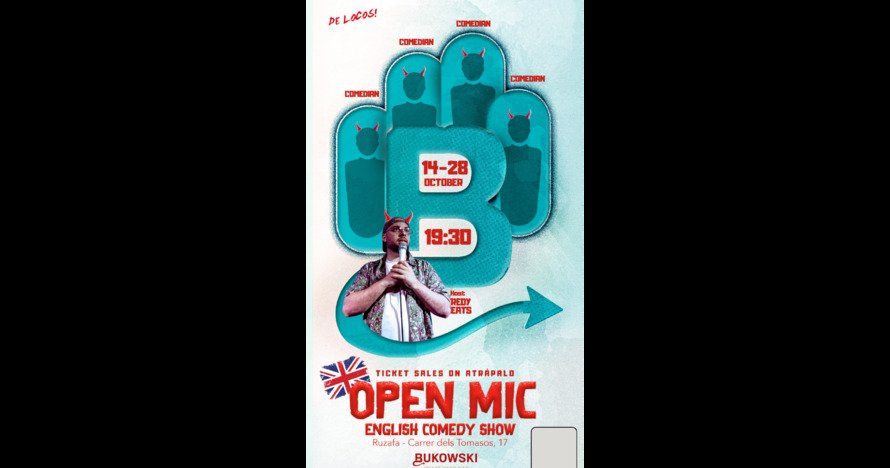 English Comedy Open Mic - DELOCOS