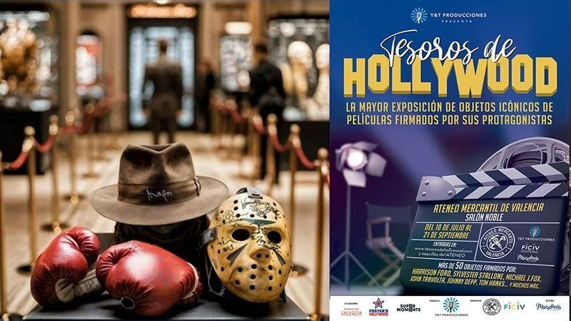 Exposición Tesoros de Hollywood