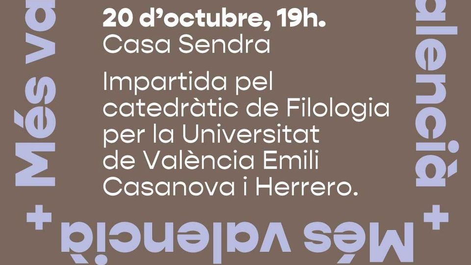 Conferencia. Jaume I: origen, arrels i futur del valencià