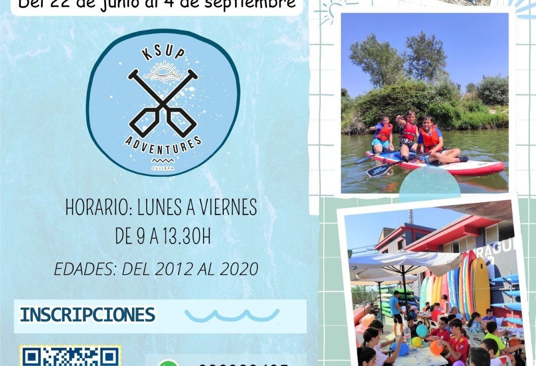 Campus de verano con KSUP Adventures en piragua