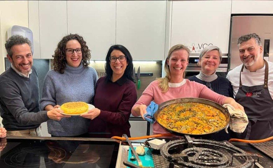 Clase de paella valenciana
