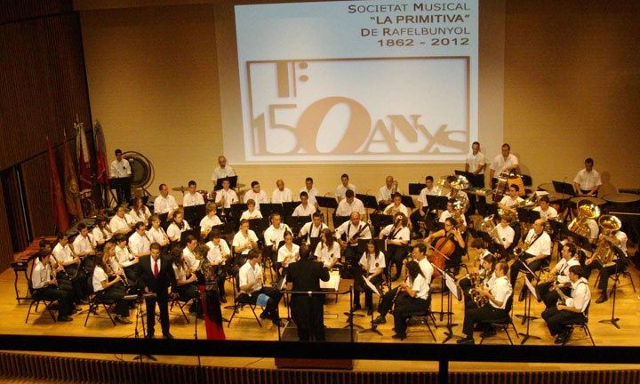 BANDA DE LA SOCIETAT MUSICAL ´´LA PRIMITIVA´´ DE RAFELBUNYOL, XAVI BIOSCA, SOLISTA - Rafel Festival