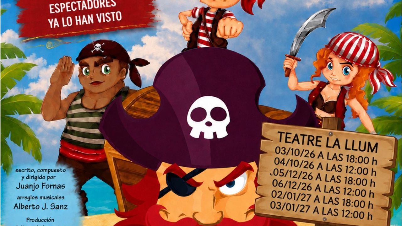CUENTOS DE PIRATAS (8º ANIVERSARIO) de Teatre La Llum