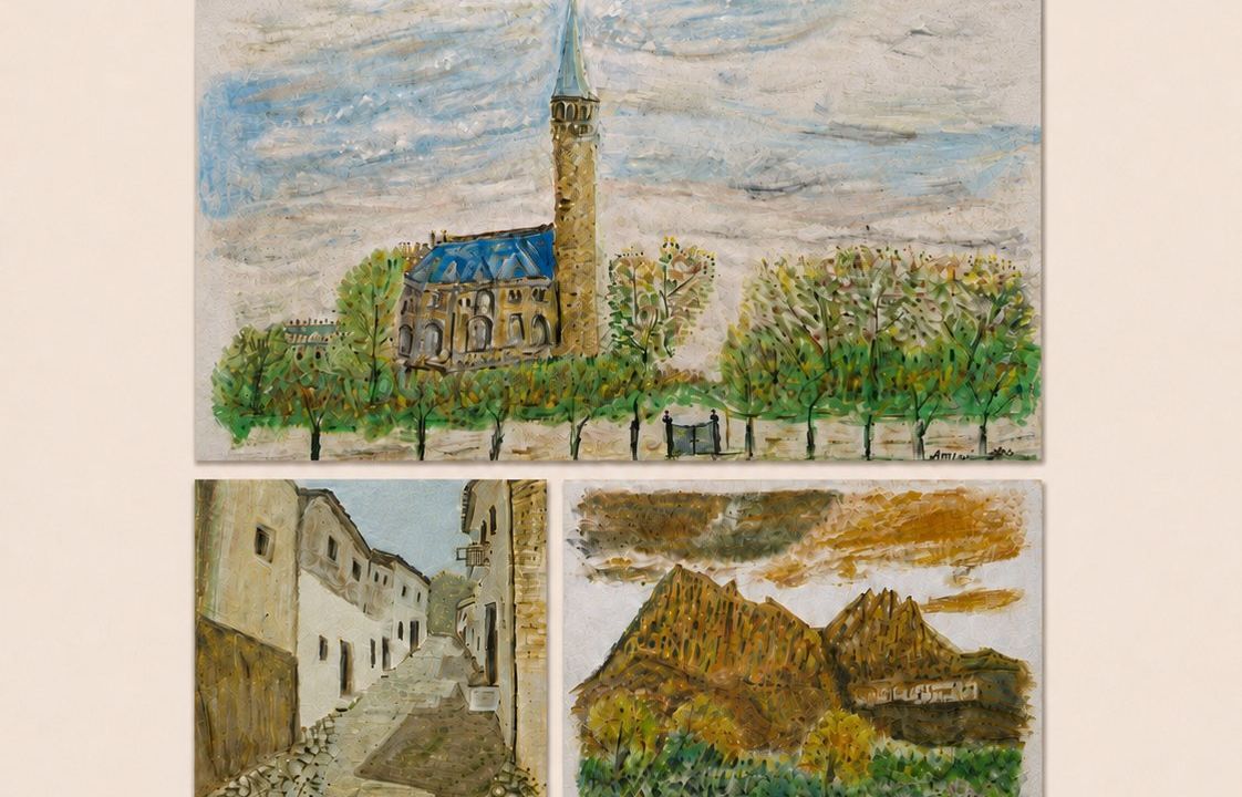 Exposición 'Paisajes' de Francisco Villalba