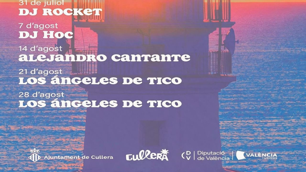 Noche musical con Los Ángeles de Tico en el Faro