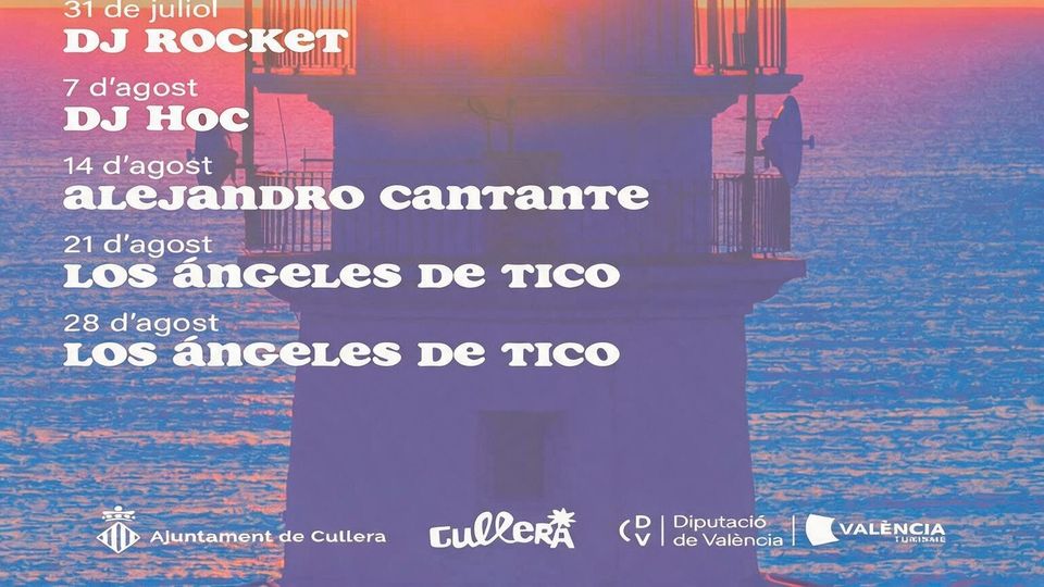 Noche musical con Los Ángeles de Tico en el Faro