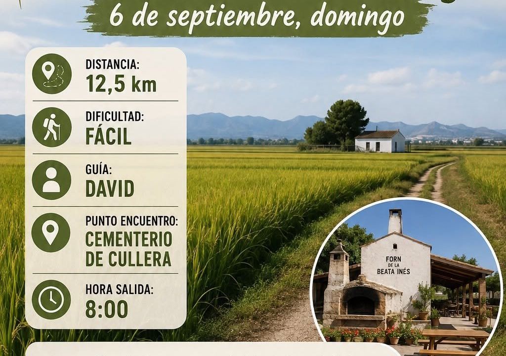 Ruta de senderismo: ruta Mareny de Sant Llorenç