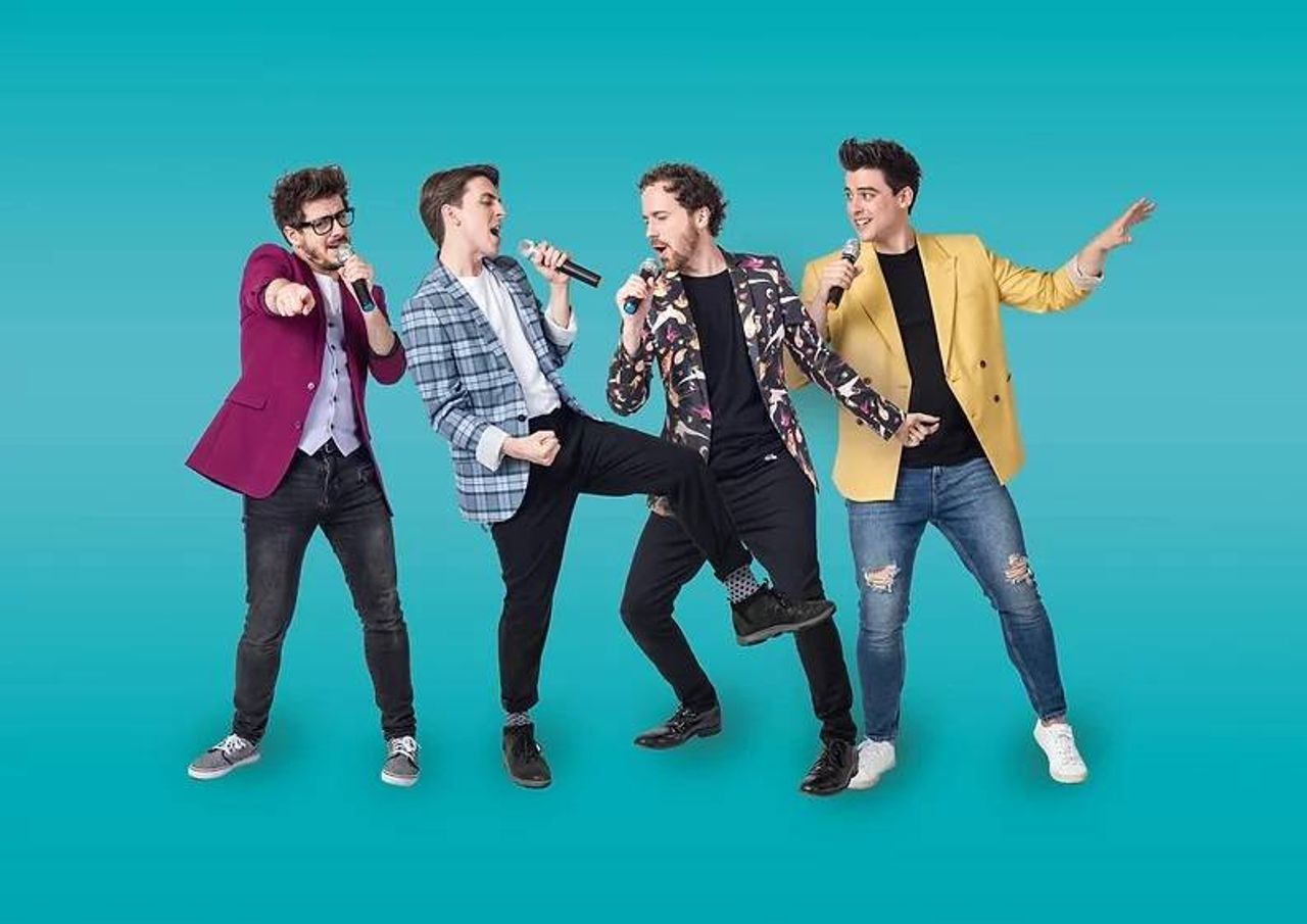 El cuarteto vocal lo integran Edu Escartí, Gonzalo Manglano, Javi Reig y Pau Ferrer. Foto: Melomans