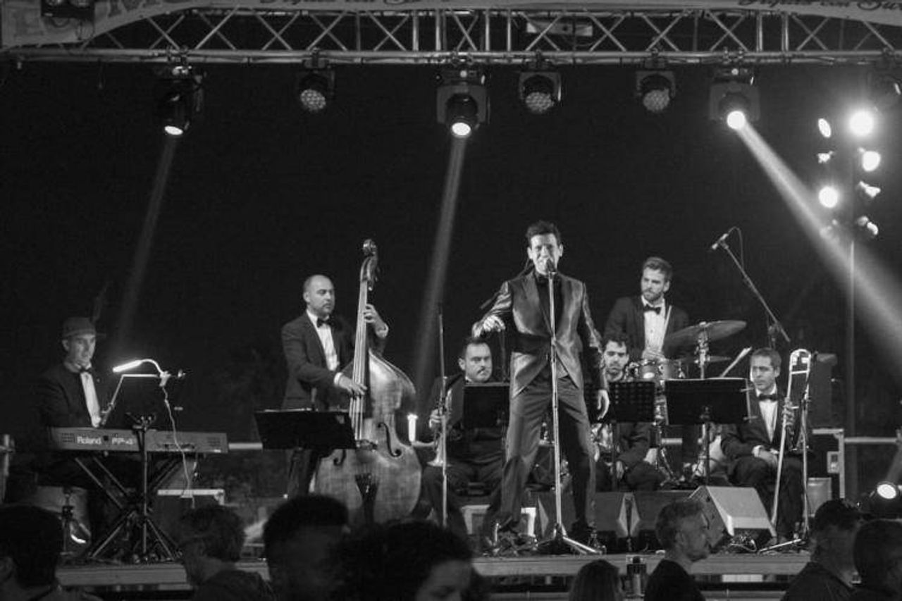 Juanjo Navarro y su Babalú Swing Band rendirán tributo a Frank Sinatra este 21 de octubre. Foto: Juanjo Navarro