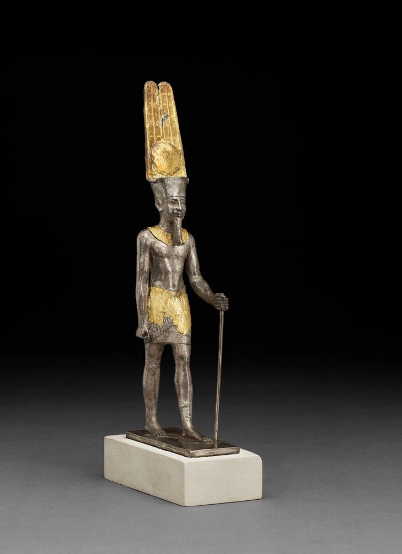 Estatuilla del Dios Amón- Re. 1069- 664. Karnak, Tebas, Egipto. Foto: © Trustees of de British Museum