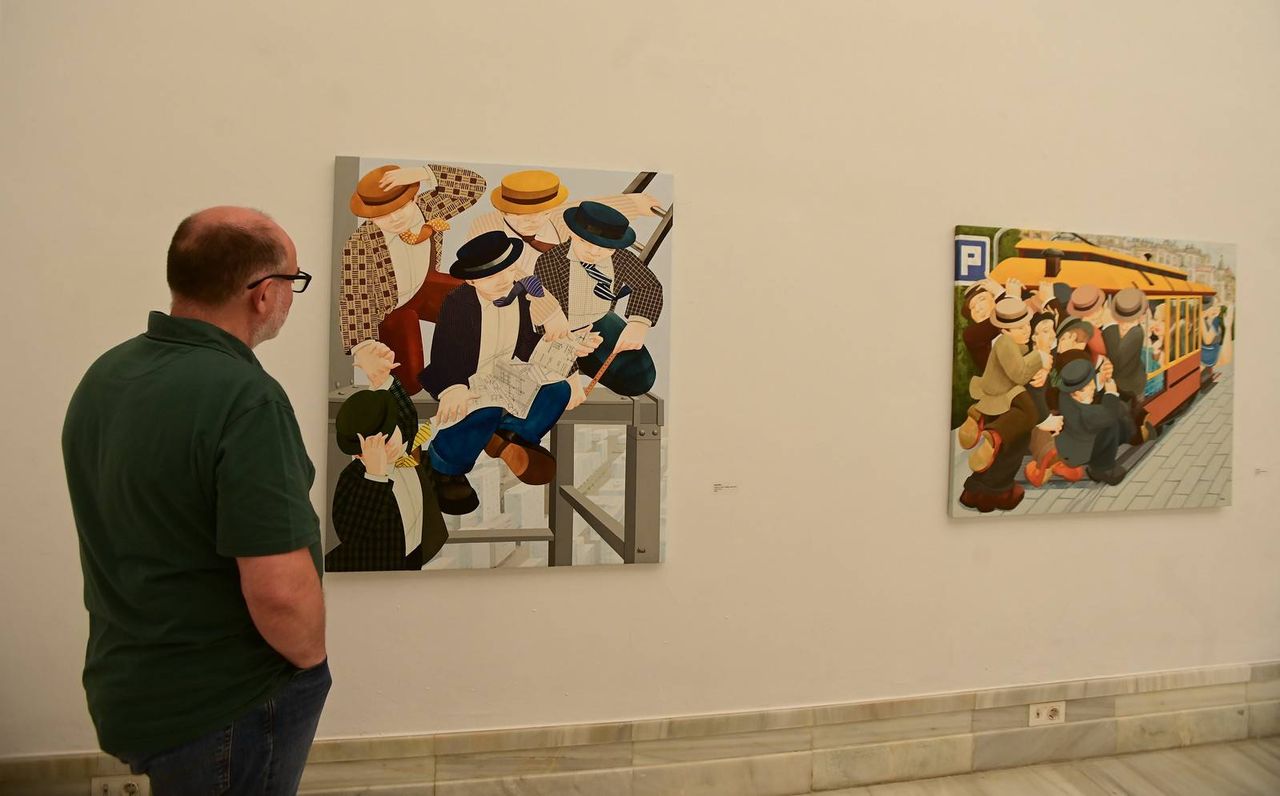 Exposición Un passeig per la ciutat, de Antonio Abellán. Foto: Ayuntamiento Valencia