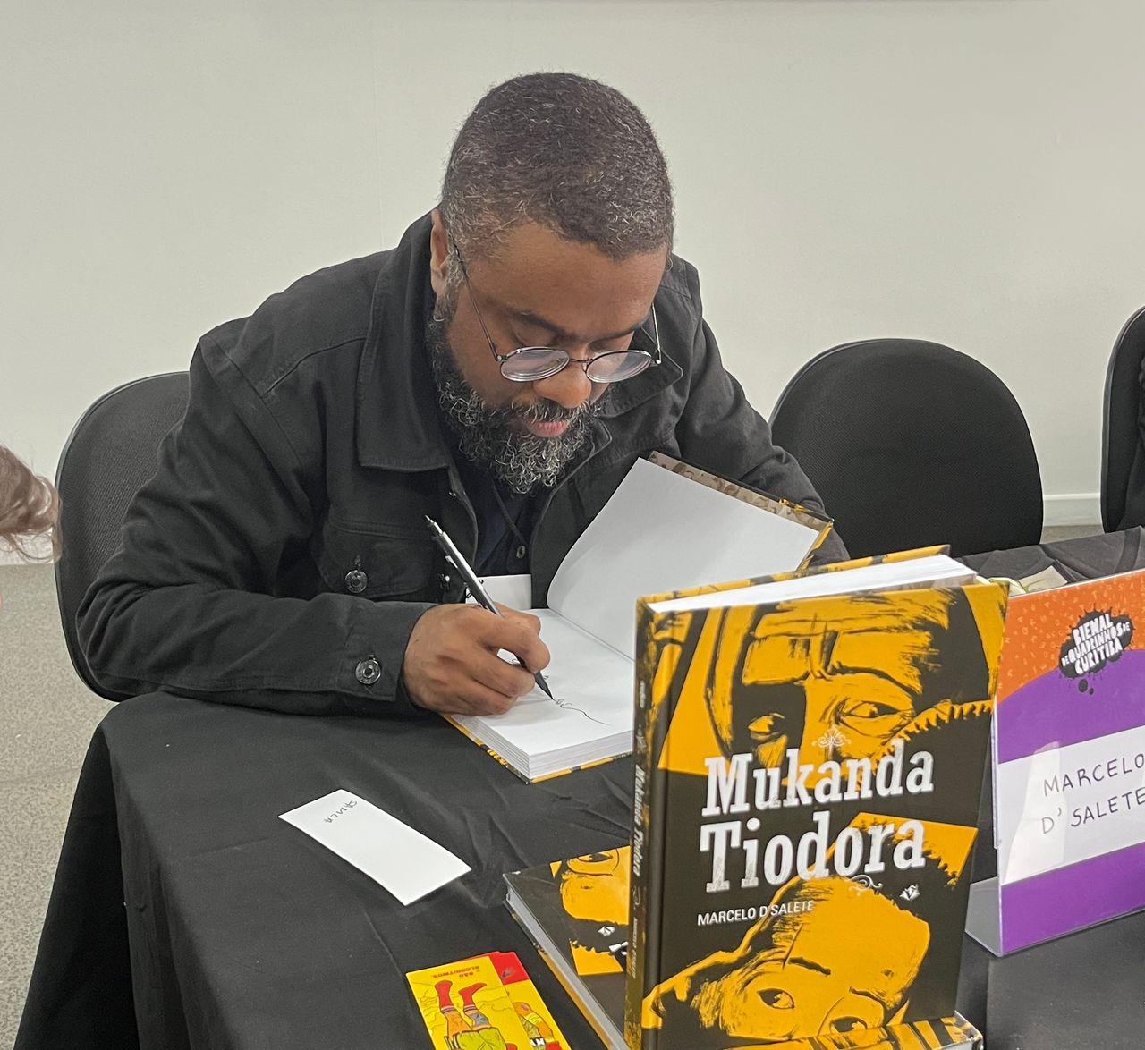 Marcelo D’Salete. Foto: Feria Valencia