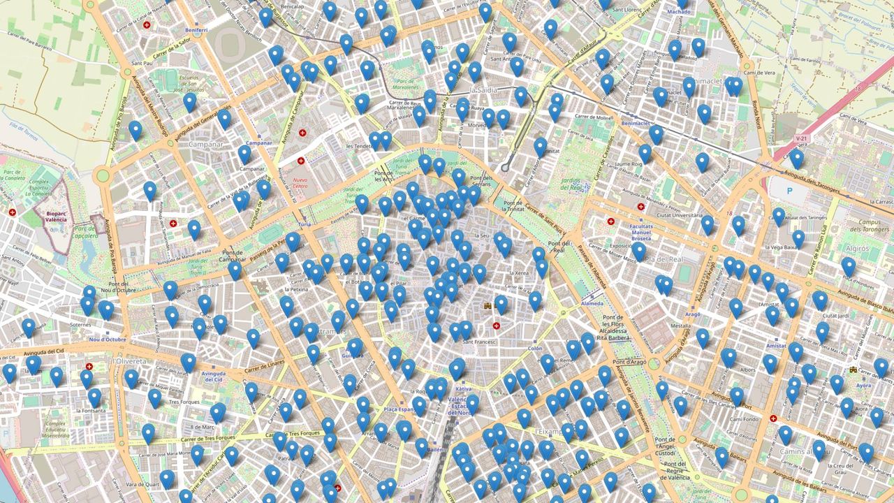 La nueva vista en mapa de Hoy Valencia: organiza tus planes de ocio de manera fácil y rápida