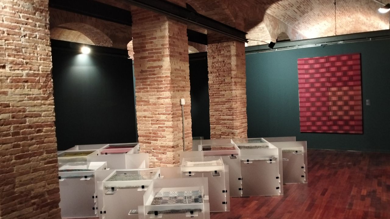 Arte óptico en la tradición textil de Lituania: geometría tejida en el Museo de Historia