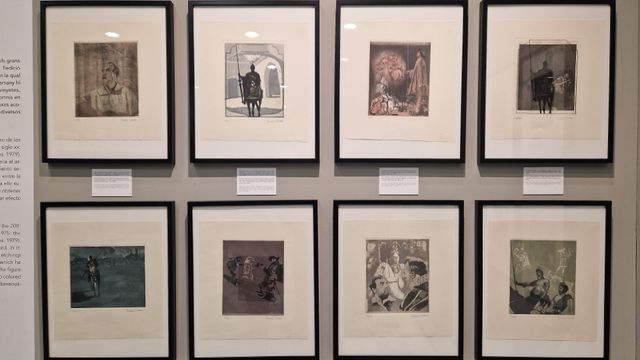 El Quijote de Schlotter cabalga hasta octubre en la Casa Museo Blasco Ibáñez