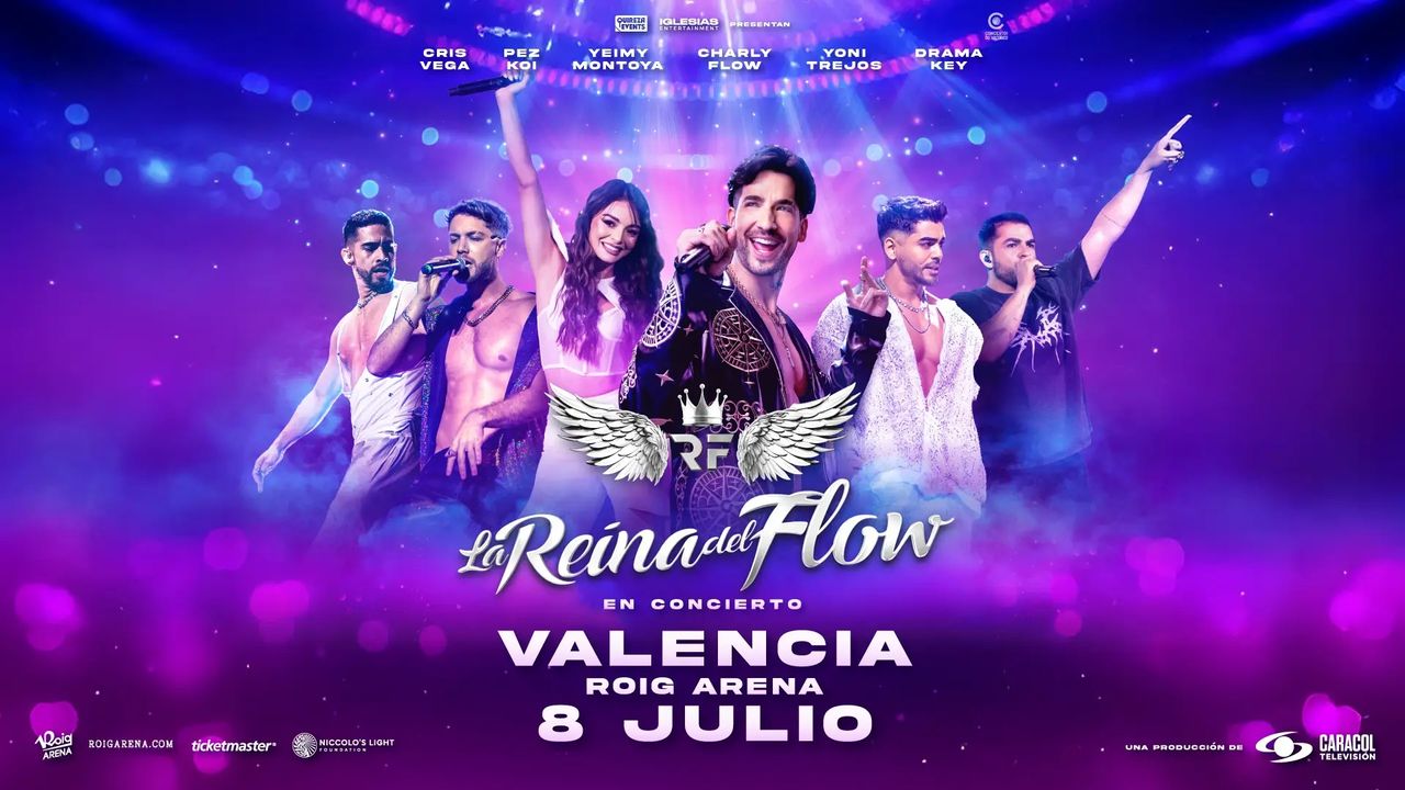 Cartel La Reina del Flow. Foto: Roig Arena.