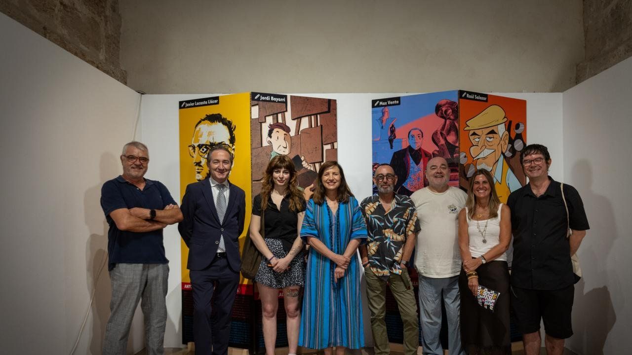 34 Ilustres por 34 ilustrados lleva la escultura valenciana al presente