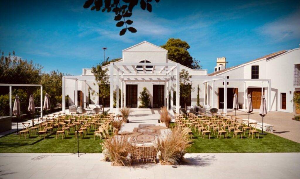 Salón de bodas elegante